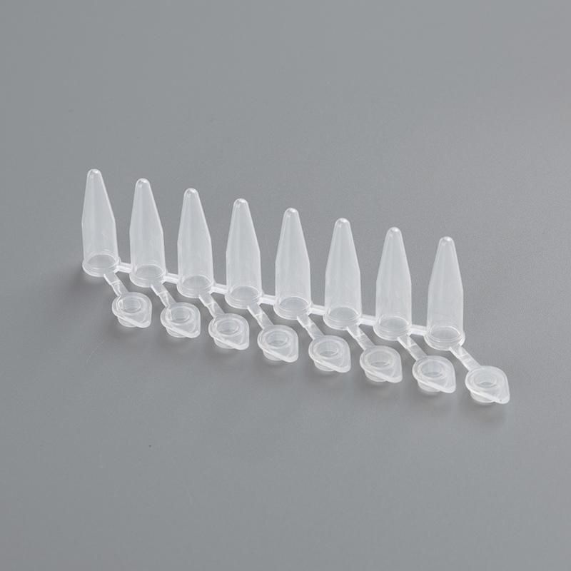 Tubes Octet PCR 0,2 ml - Avec bouchons